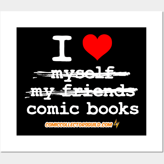 I HEART COMIC COOKS Wall Art by Comic Collectors Guild 